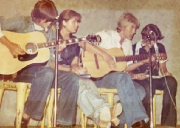 Erster Auftritt / First Gig 1977 in Frankreich bei Bordeaux / Royan / Phare de la Coubre