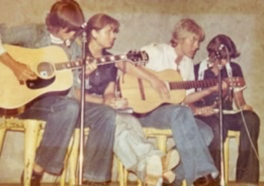 Erster Auftritt / First Gig 1977 in Frankreich bei Bordeaux / Royan / Phare de la Coubre