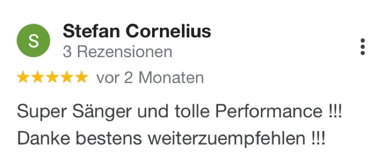 Harry Tietjen Google-Rezension