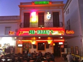 Sir Harry´s Bar Protugal / Albufeira. Harry Tietjen performte hier