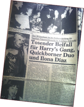 Harry Tietjen mit Harry´s Gang 1980 Gewinn der 1. Preises beim Norddeutschen Sängerwettbewerb